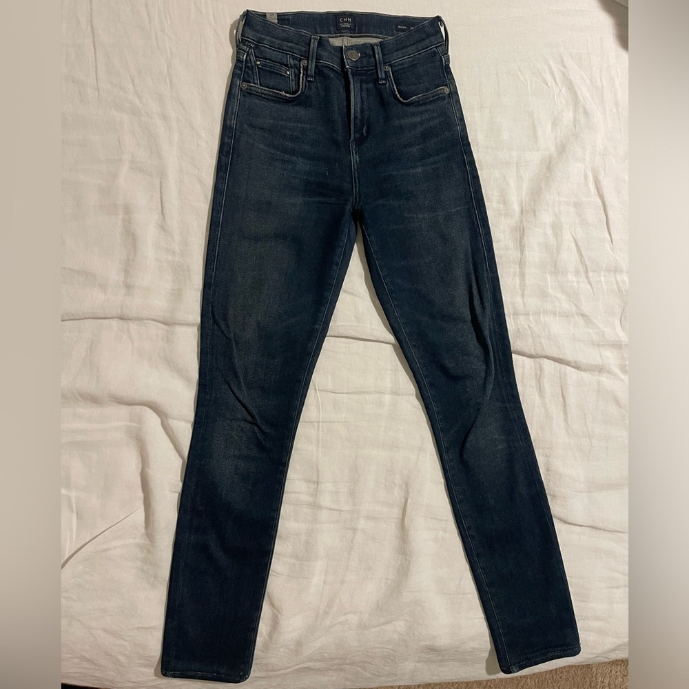 Citizens of Humanity - Rocket High Skinny Jeans Dark Blue size 23